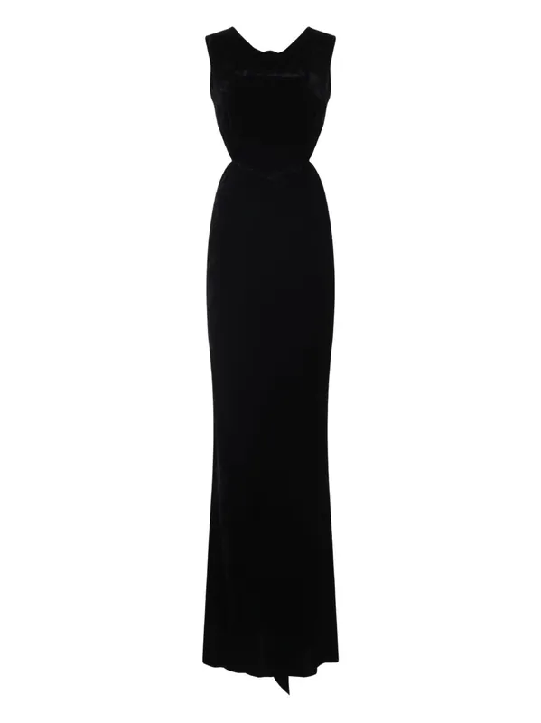 Velvet Long Dress - Rick Owens