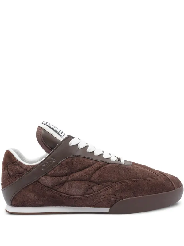 Chloè Kick Suede Leather Sneakers - Chloé