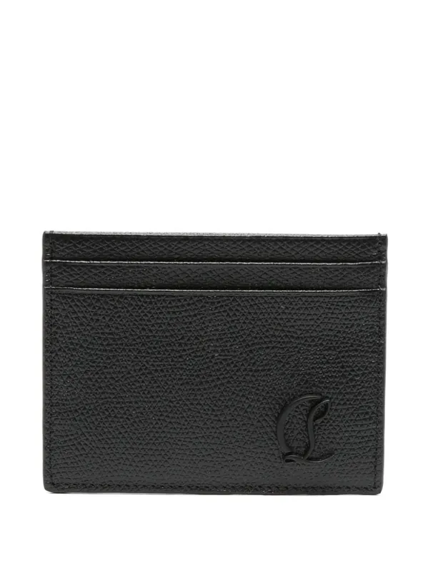 Mooncrest Leather Card Case - Christian Louboutin