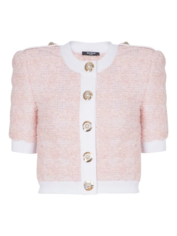 Tweed Cardigan - Balmain