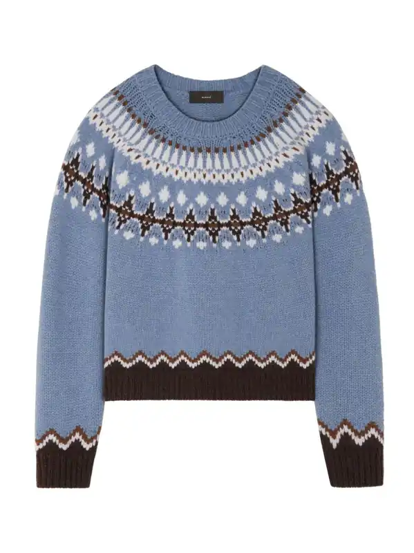 Sweet Winter Wool Crewneck Jumper - Alanui