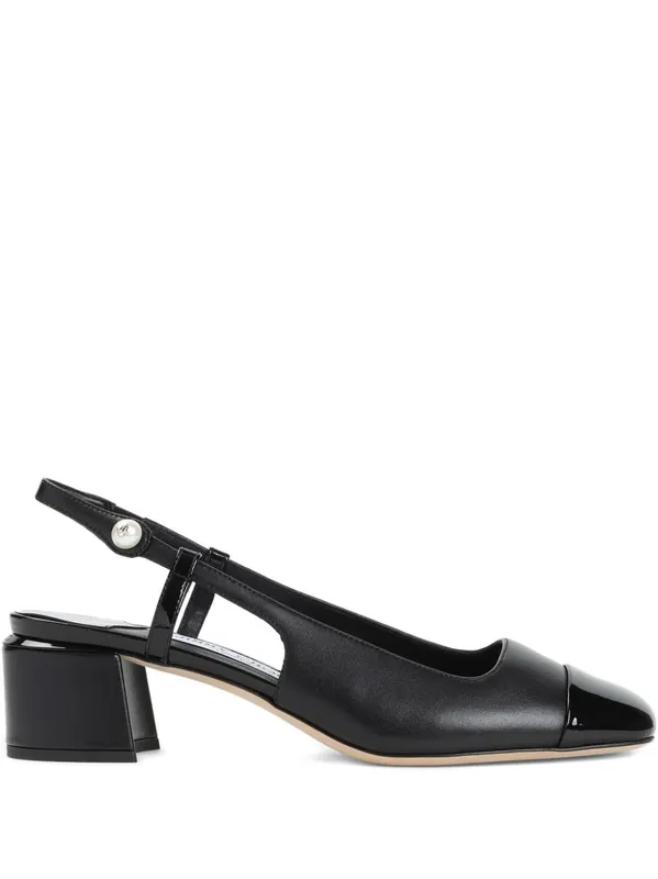 Elisa Patent Leather Slingback Pumps - Jimmy Choo