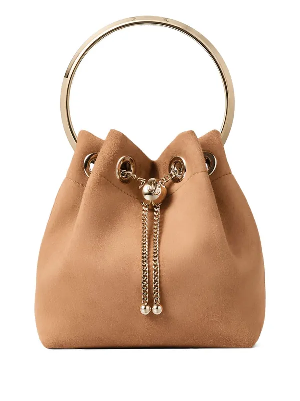 Bon Bon Leather Bucket Bag - Jimmy Choo