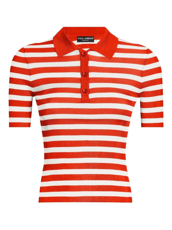 Striped Polo Shirt - Dolce & Gabbana