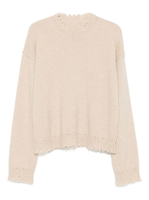 Cashmere Crewneck Jumper - Uma Wang