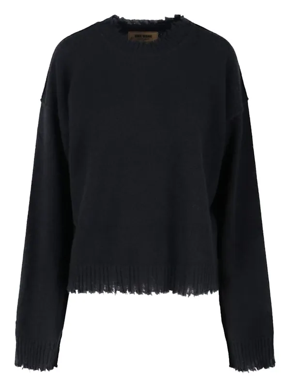 Cashmere Crewneck Jumper - Uma Wang