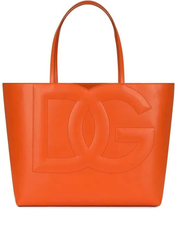 Dg Logo Medium Shopping Bag - Dolce & Gabbana