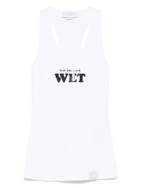 Slippery When Wet Tank Top - Stella McCartney