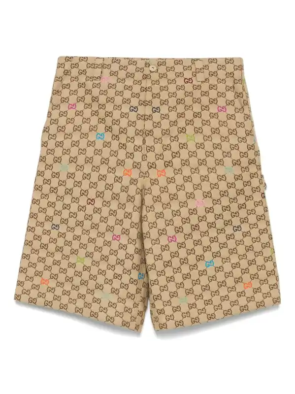 Gg Canvas Bermuda Shorts - Gucci