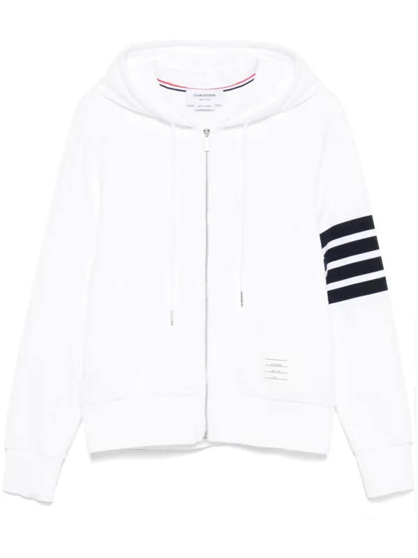 4bar Cotton Hoodie - Thom Browne