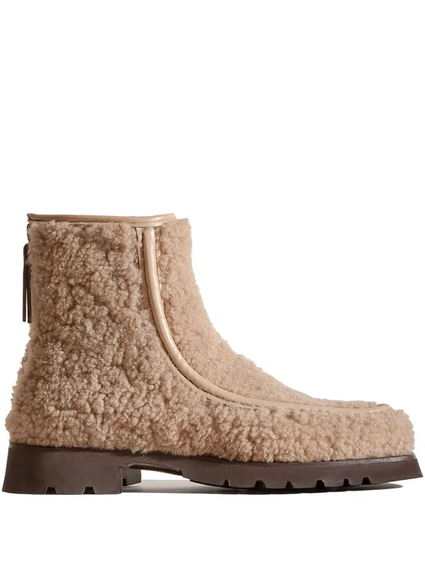 Armenta Low Shearling Boots - Hereu