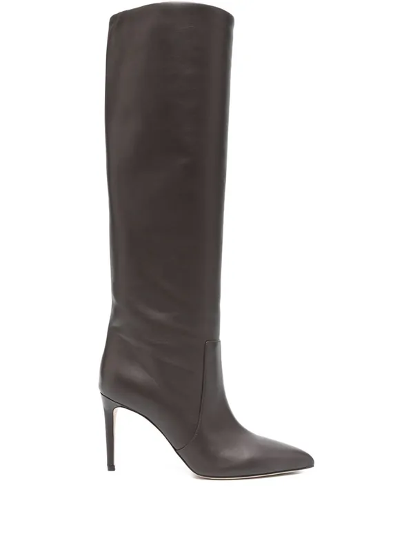 Stiletto Leather Boots - Paris Texas