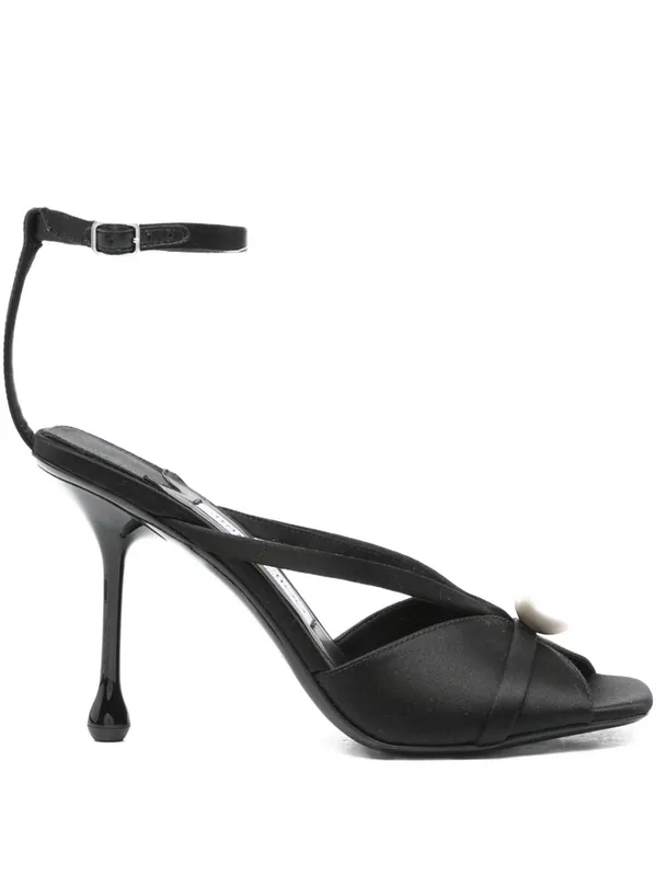 Siva 95 Satin Sandals - Jimmy Choo