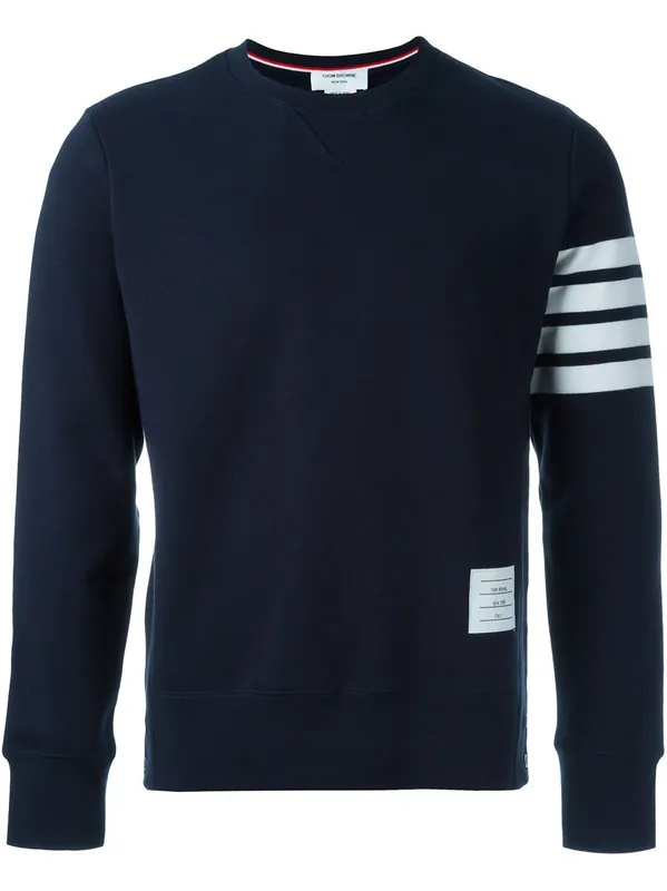 Cotton Sweaneck Sweatshirt - Thom Browne