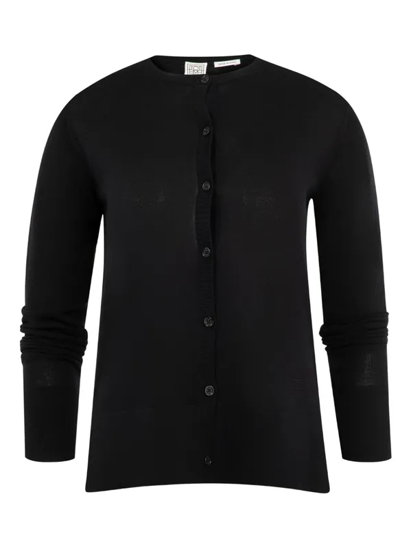 Crewneck Cardigan - Toteme