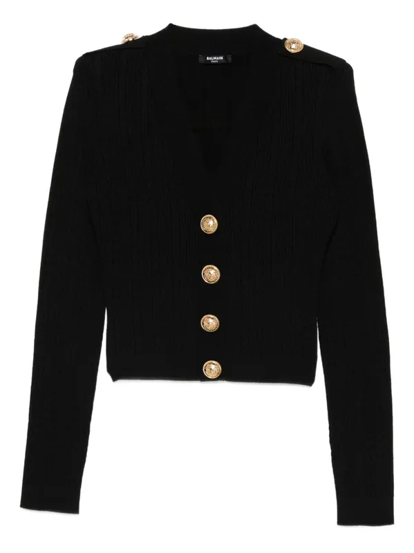 V-Necked Cardigan
