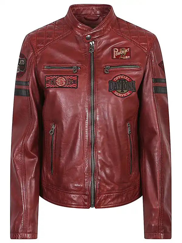 Walkora Leather Moto Jacket - Daytona 73