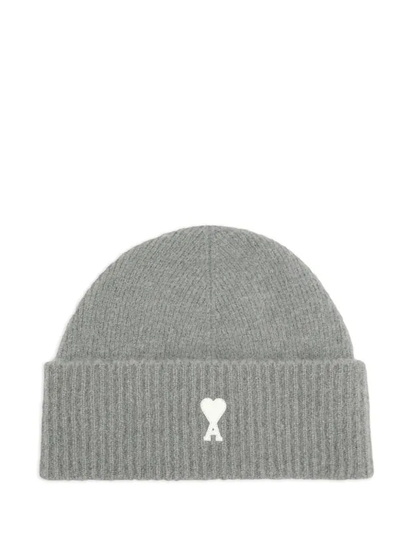 Ami De Coeur Wool Beanie - Ami Paris