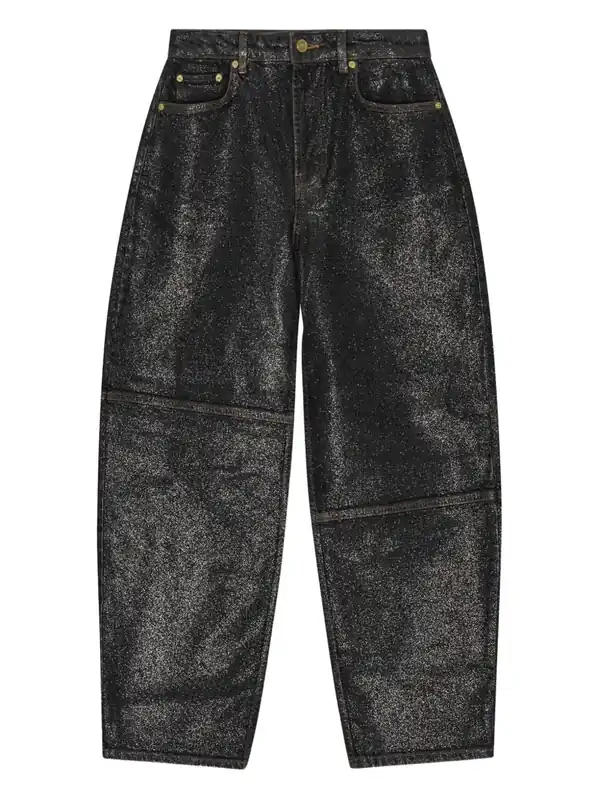 Organic Cotton Denim Jeans - Ganni