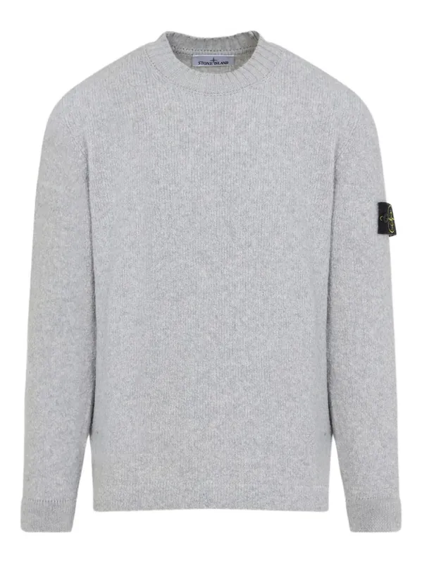 Wool Blend Crewneck Sweater - Stone Island