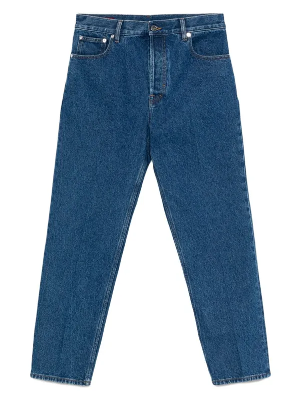 Slim Fit Denim Cotton Jeans - Gucci