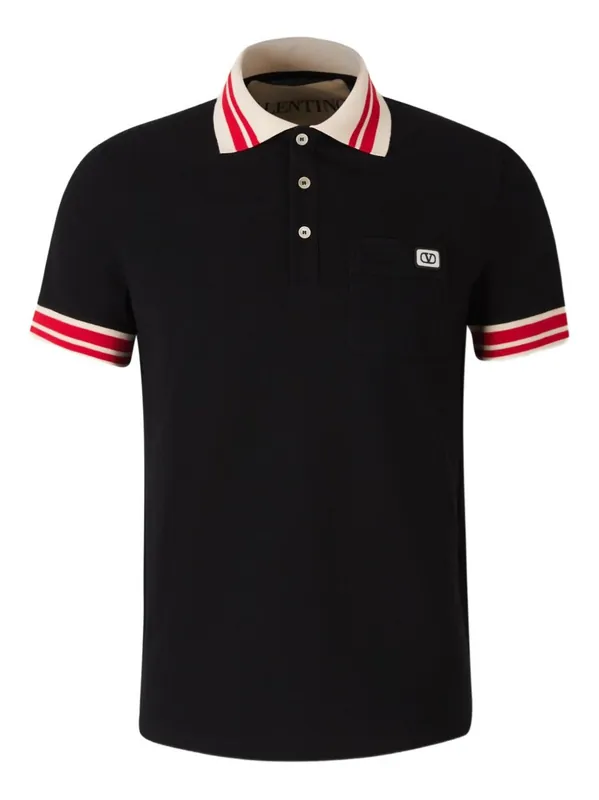 Vlogo Signature Cotton Polo Shirt - Valentino Garavani