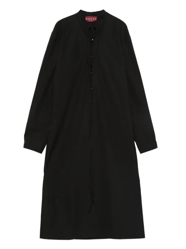 Cotton Short Dress - Gucci