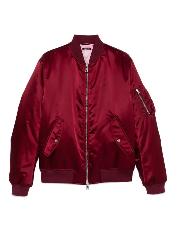 Nylon Bomber Jacket - Gucci