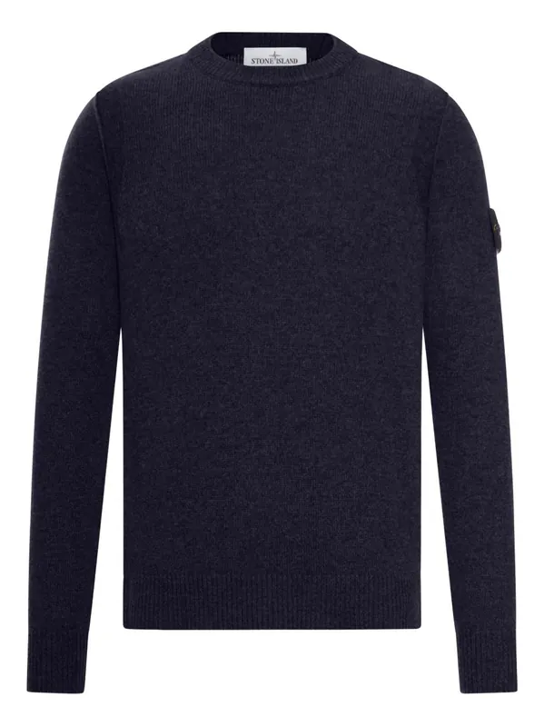 Wool Crewneck Sweater - Stone Island