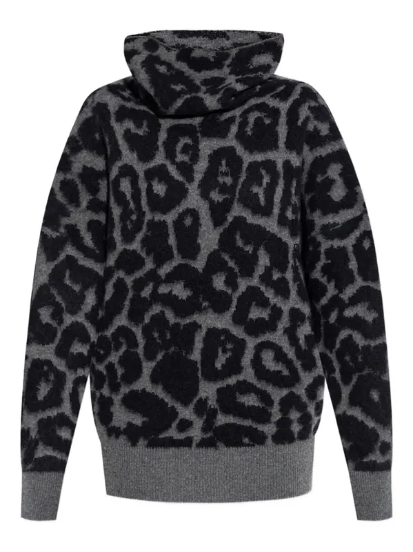 Wool Leopard Print Jumper - Stella McCartney