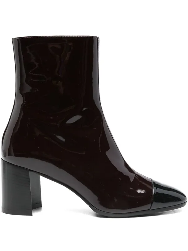 Esprit Patent Leather Ankle Boots - Carel Paris
