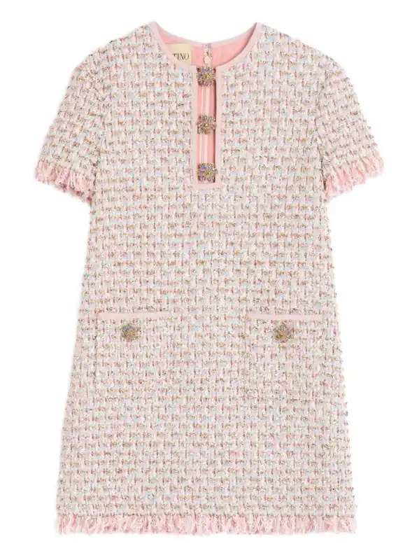 Tweed Short Dress - Valentino Garavani