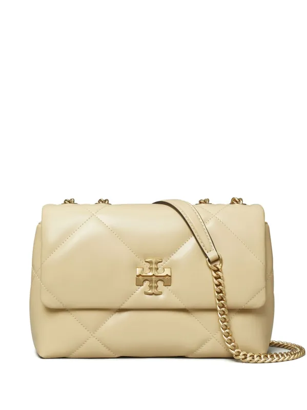 Kira Diamond Small Leather Shoulder Bag - Tory Burch