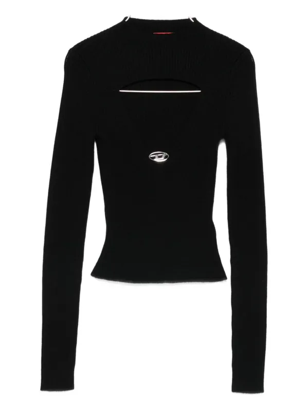 Wool Cut-Out Top