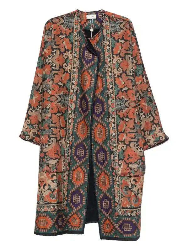 Wool Kimono - Pierre Louis Mascia