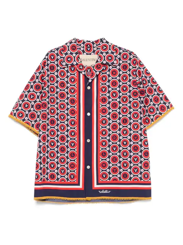 Bulles Royales Cotton Shirt - Valentino Garavani