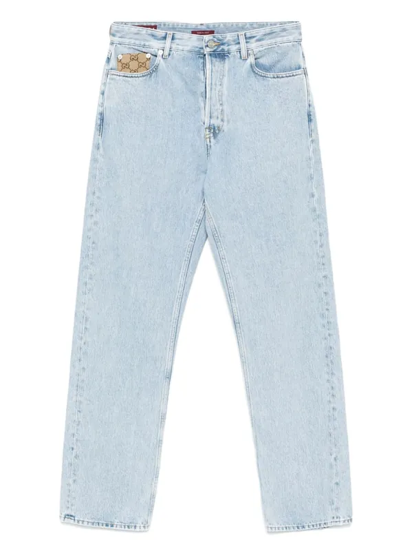 Denim Cotton Jeans - Gucci
