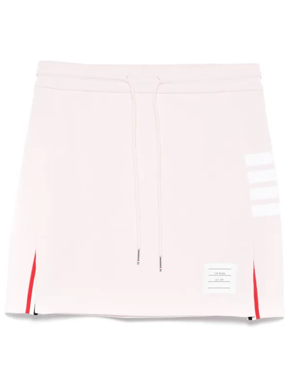 4bar Cotton Mini Skirt - Thom Browne