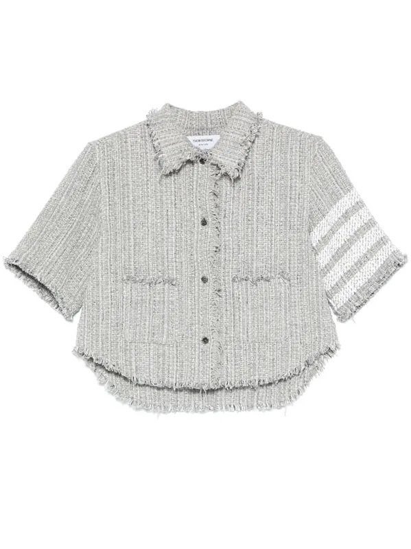 Cotton Blend Shirt - Thom Browne