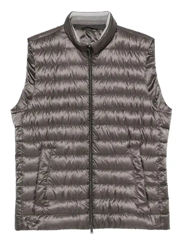 Nylon Down Vest - Herno