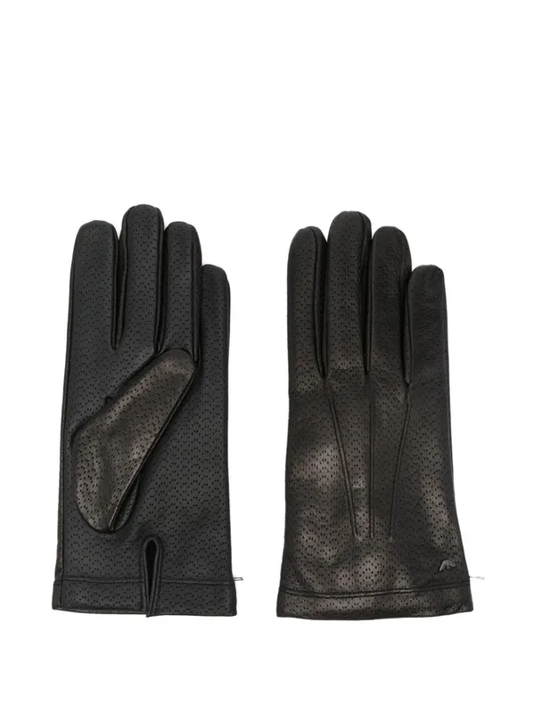Leather Gloves - Emporio Armani
