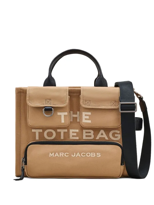 The Medium Tote Cotton Tote - Marc Jacobs