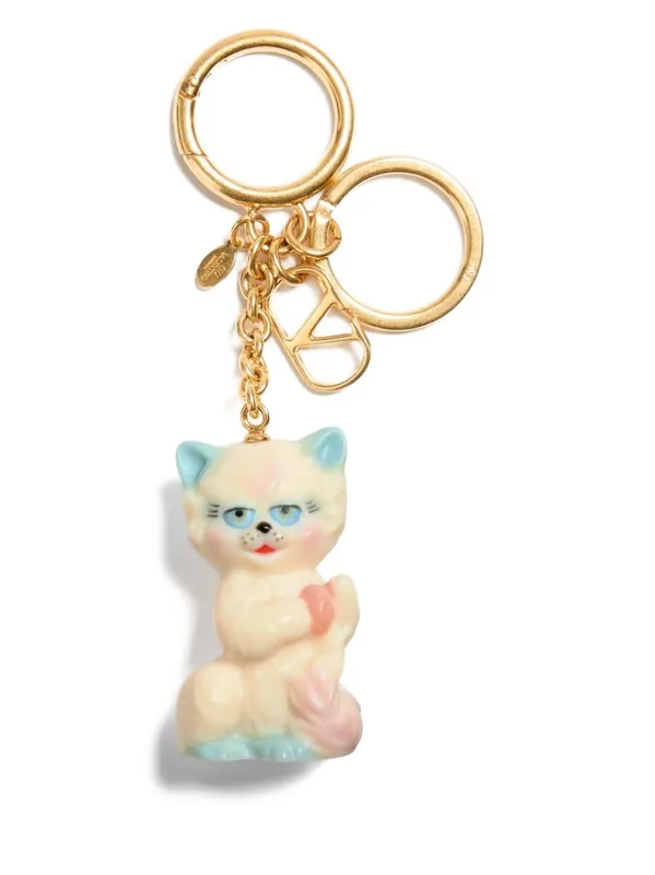 Le Chat De La Maison Keyring - Valentino Garavani