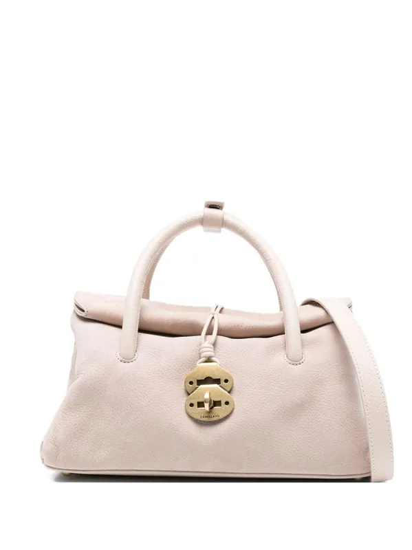 Dotta Jones Small Suede Leather Handbag - Zanellato