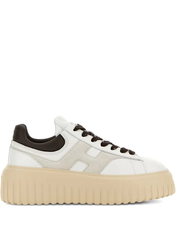 H-Stripes Leather Sneakers