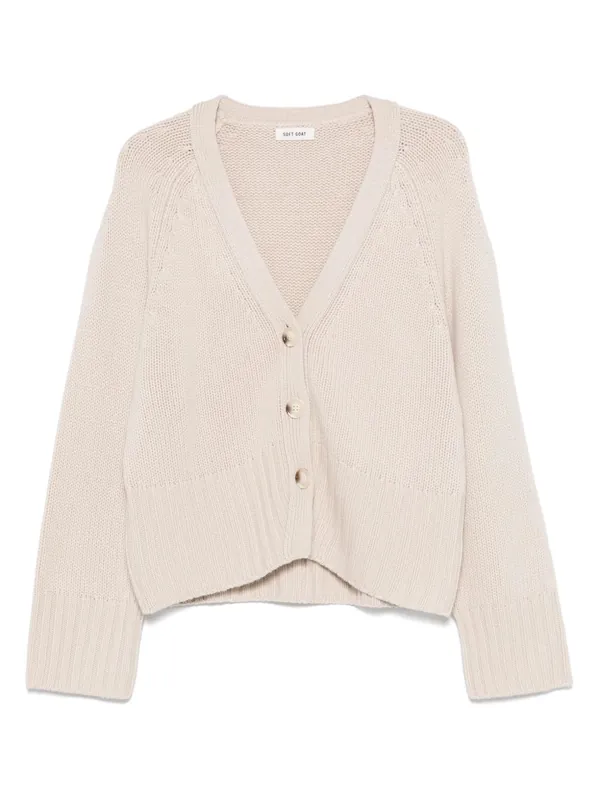 Cashmere V-Necked Cardigan