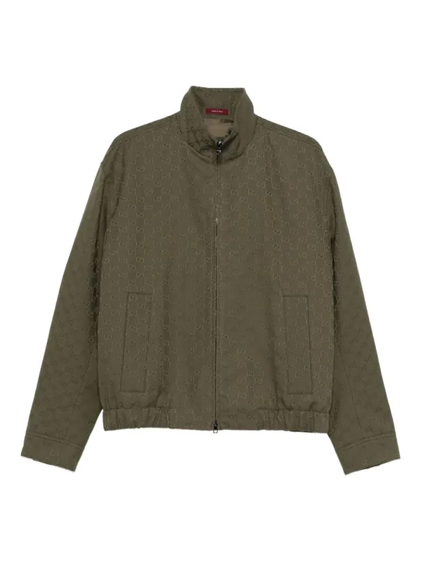 Gg Canvas Blouson Jacket - Gucci