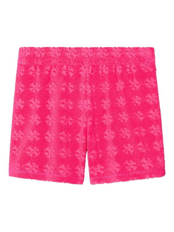 Logo Cotton Shorts - Tory Burch
