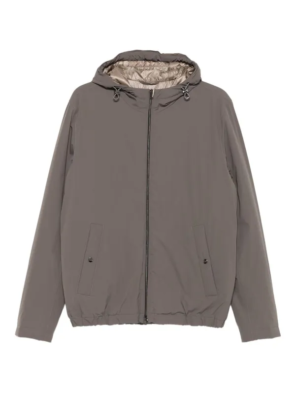 Nylon Hooded Jacket - Herno