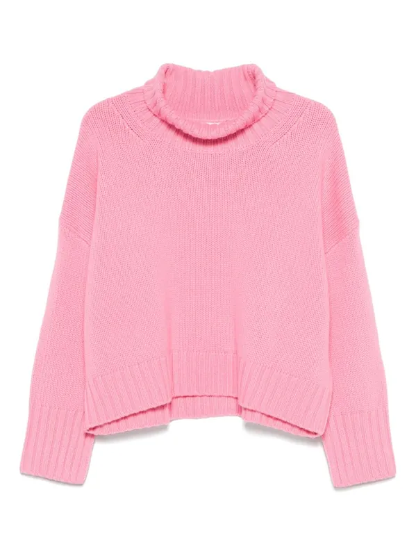 Girlfriend Cashmere Turtle-Neck Jumper